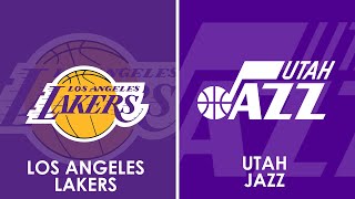 Los Angeles Lakers Vs Utah Jazz Nba  Scoreboard