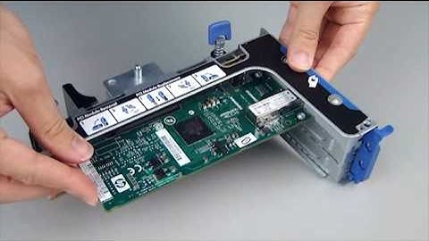 HP ProLiant DL380 Gen9 Server   RemoveReplace videos   Expanssion board