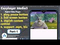 Exoplayer Media3 Stylish Video Player in Android Studio || Exoplayer Media3 #media3