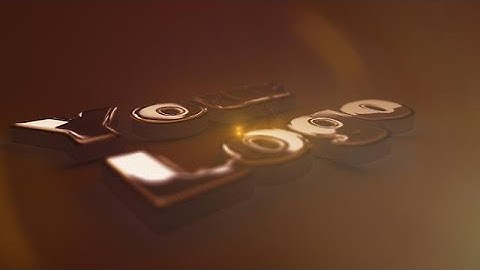 Create a 3D Logo Intro Video with Copper Effect - MakeWebVideo.com