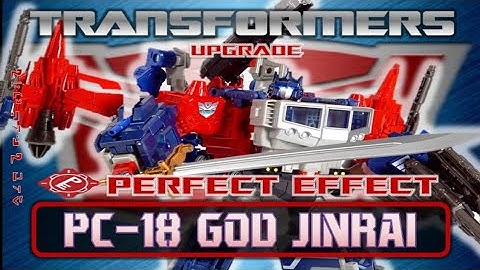 Perfect Effect PC18 Add On Kit- Transfomers God Ginrai // Upgrade Review