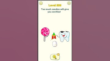 #206 #deleteonepart2 delete one part level 206 #shorts #allgameon4u #games #gaming #viral #gameplay