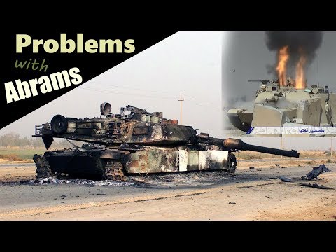 Problems with Abrams tank