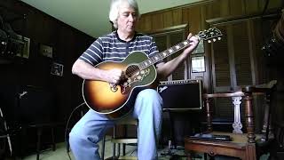 Bus Stop - Hollies - Cover, played on a Gibson J-200. screenshot 3
