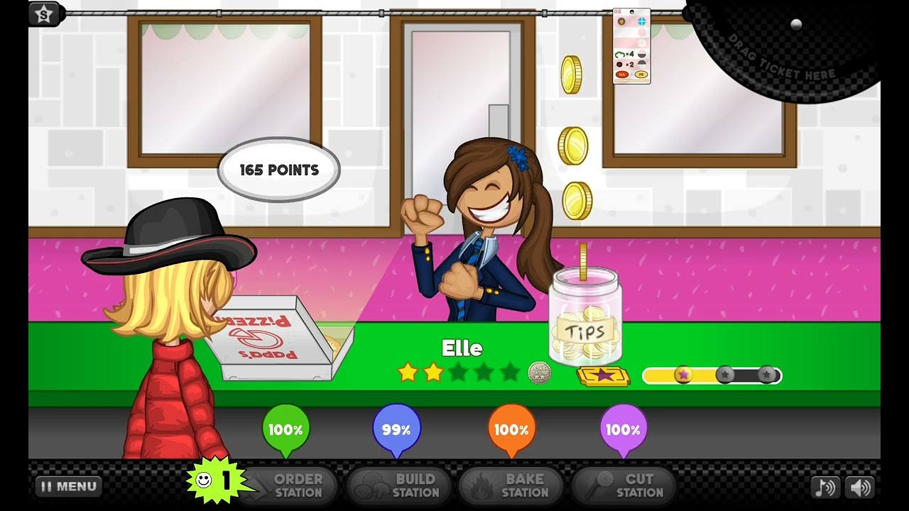 Papa's Pizzeria HD Valentine's Day ingredients unlocked 