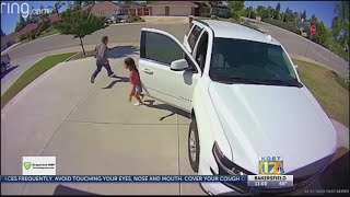 CAUGHT ON CAMERA: 10-year-old girl scares off intruder