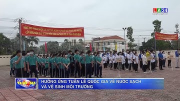 Cần Đước hưởng ứng Tuần lễ quốc gia về nước sạch và vệ sinh môi trường  I LONG AN TV