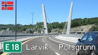 Norway: E18 Larvik - Porsgrunn