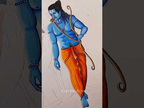 Ram navami drawing❤️ | #shorts #lipikaarts #viral #ramnavami