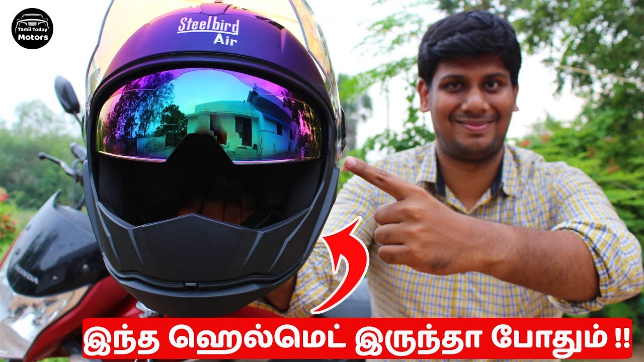 SteelBird Sba 2 Double Visor Helmet Tamil Today Motors YouTube