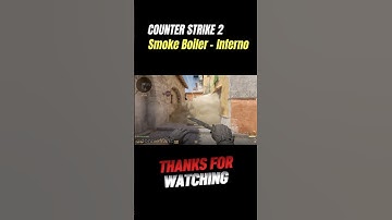 CS2 INFERNO - SMOKE BOILER #counterstrike2 #cs2 #cs2smokes