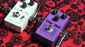 Big Knob Pedals VIBE TONE with Rock Ola guitar effects pedal demo
