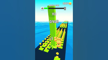 Stack Colors🦄🍭🌈 Bonus Level🤑 #stackcolors #shorts iOS android mobile game📱