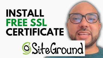 How to Install a Free SSL Certificate in SiteGround to Enable HTTPS