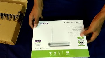 Netgear JNR1010 wireless wifi router unboxing and overview