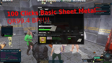 Entropia Universe 100 clicks Basic Sheet metal .