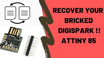 FLASHING DIGISPARK USING ARDUINO UNO | BRICKED DIGISPARK |DIGISPARK NOT WORKING