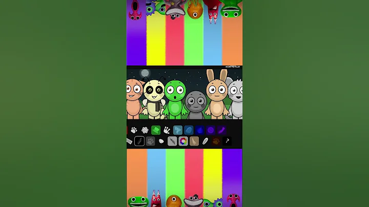 Sprunki ABGERNY Turns into PURE HORROR?! 👁️🩸 #sprunki #games #shorts