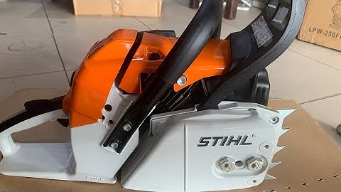 How to Start STIHL MS 382