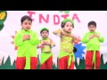 Old verses new song performed by nursery kids