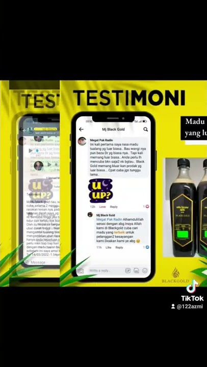 testimoni customer yang dah try pun minum madu tualang Riaw kami ,kakak2 &abg-abg hero pm cepat