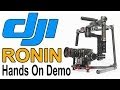 DJI Ronin Camera Gimbal - Exclusive Hands On Interview With Paul Pan - Product Manager