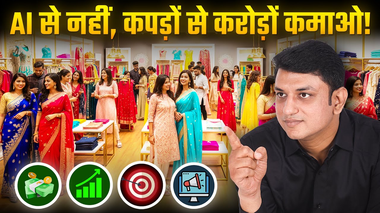 How I Made ₹100 Cr from My Clothing Brand in India | Kapde ka Business Secrets #tips