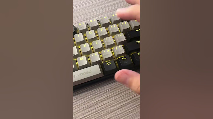 Asi de facil se pone la ñ en teclados que no la tienen #keyboard #teclado #techtok #parati