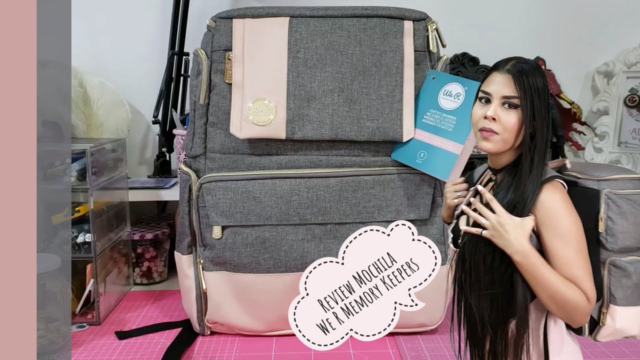 Review Mochila We R Memory Keepers // 💖 Mochila para artistas 💖