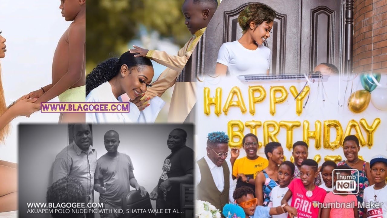 Shatta Wale Birthday With Daughter + Akuapem Polo Nude Picture With Son  Good Or Bad? - YouTube