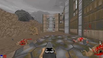 DOOM MOD kdikdizd Knee Deep in Knee Deep in ZDoom KDiZD MAP 01 & MAP 13 Esselfortium & KDiKDiZD team