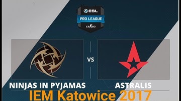 Counter strike. NiP ( Ninjas in Pyjamas ) vs Astralis. IEM Katowice 2017, Group Stage, Group A