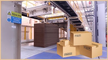 This is How Corrugated Boxes are made