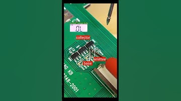 how check transistor short circuit