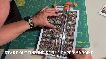 How To Cut Print and Play Cards