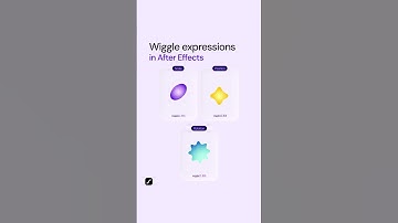 Wiggle Expressions in After Effects! #motiondesign #aftereffects #aftereffectstutorial #animation