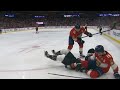 Matthew Tkachuk Jumps Shayne Gostisbehere After His Hit Against Aleksander Barkov