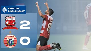 Highlights | Madura United FC VS PERSIJA Jakarta | Pekan 8