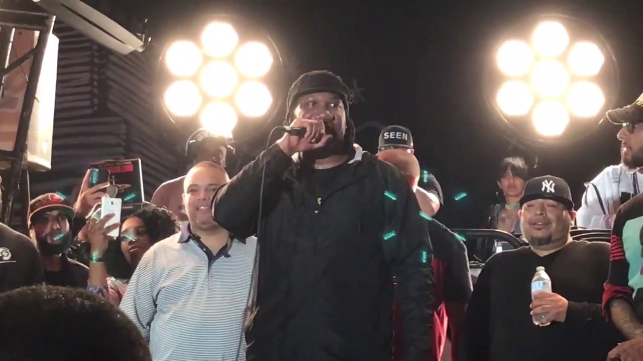 History of Rap by KRSONE Toe Jam Backlot for Art Basel on 12/8/17