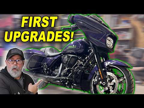 First UPGRDES for her NEW 2026 STREET GLIDE! Happy Birthday!