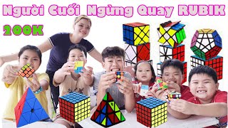 Thử Thách Người Cuối Cùng Ngừng Quay RUBIK Được 200K [ FPL CHANNEL ]