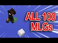 100 MLG's in Minecraft (In 9 Minutes or Less)