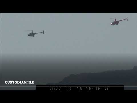 UFO/UAP's drones flying over Los Angeles, CA February 2022