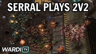 SERRALS RIDICULOUS 2v2 EXPERIENCE - Finland vs Peace - Nationwars 7 Groups [StarCraft 2]