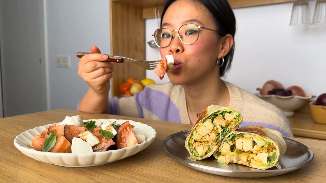 Qué Como en 1 DÍA 🤤 | Onigiris, Pastel de Fresas y Nata, Burrito de Pollo...