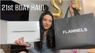 WHAT I GOT FOR MY 21ST BDAY!! | 21ST BDAY HAUL 2024 | Cara Barraclough