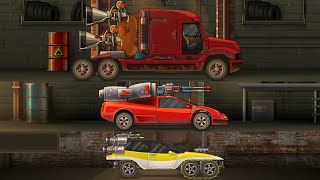 Earn to Die 1-3 cars in stock/full upgraded