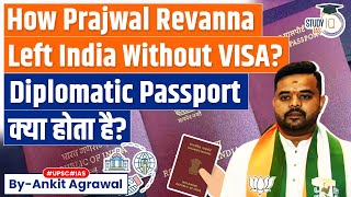 Can Govt Revoke Prajwal Revanna's Diplomatic Passport? | UPSC