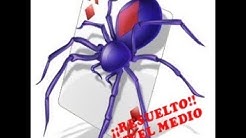 Solitario Spider nivel medio en MINIJUEGOS ... ¡Resuelto!