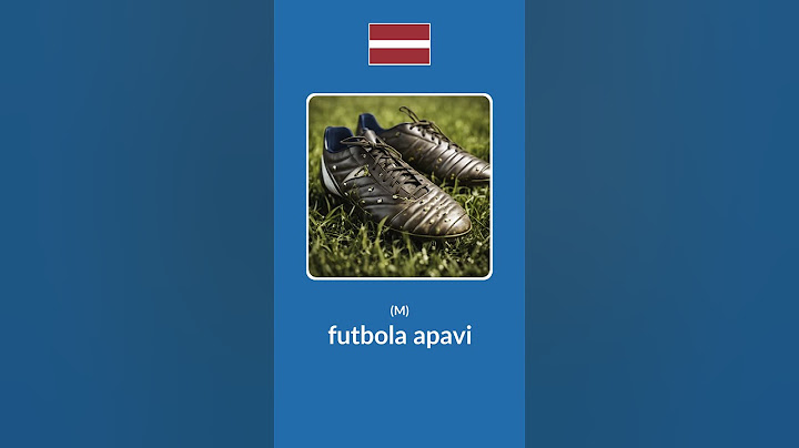 Shoes in Latvian #learnlatvian